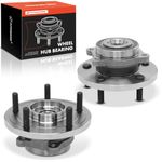 A-Premium 2 x Front Wheel Bearing and Hub Assembly with 5-Lug Compatible with Dodge Journey 2009-2020, Replace # HA590344