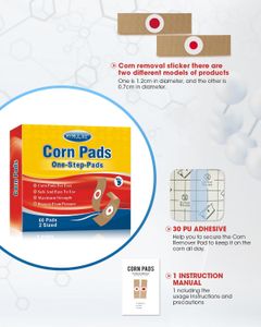 MYMULIKE Corn Removal Pads, 60 Count – Foot Callus Treatment
