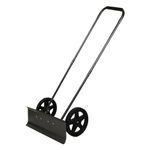 Yard Butler - Rolling Snow Plow Push Shovel
