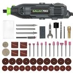 GALAX PRO Rotary Tool Kit, 135W Variable Speed Control 8000-35000 RPM Rotary Tool with 48PCS Accessories Kit for Craft Projects and DIY Projects