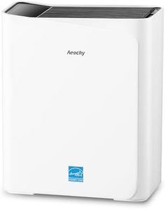 2300 ft² Energy Star Air Purifiers, AEOCKY Proprietary YearChange Filter Tech, with Multi-Effect Filter, Washable Pre-Filter, Scent Capsule, Air Quality Monitor, for Home Large Room bedroom Pets Odor