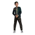 Zed Costume for Kids, Official Disney Zombies Costume Outfit, Child Size Small (4-6)