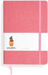 Hardcover Ruled Journal with Thick 100 gsm College Ruled Paper A5 size (8.3 inches x 5.4 inches) - Daily Writing Notebook Journal for Travel, School and Office Use - Diary Journal for Women and Men - Blossom