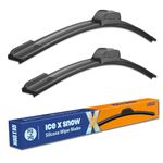 Silicone Wiper Blades 26 20 Replacement for Toyota Camry 2022-2018 Highlander 2019-2008 Dodge Grand Caravan 2022-2008 Ford Edge 2014-2007 Automotive Replacement Windshield Wiper Blades