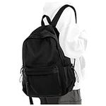 PAUBACK Black School Backpack for G