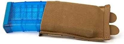 Blue Force Gear MOLLE Mag Pouches, Single Magazine Pouch, Airsoft Magazines Small Pouches - 3.5 x 5.5 x .13 Inches (Coyote Brown)