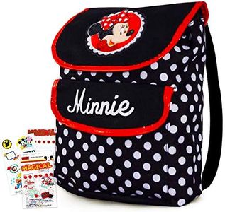 Minnie Mouse Mini Backpack Set - Minnie Mouse Preschool Backpack Bundle with Stickers | Minnie Mouse Backpack for Toddler Girls, Minnie Mouse Mini Backpack, Minnie Mouse Preschool Backpack, Minnie Mouse Backpack for Toddler Girls, Minnie Mouse Backpack Toddler, Minnie Mouse Backpack for Toddler Girls 1-3 Yrs Old, Minnie Mouse School Supplies, Minnie Mouse School Bag, minnie mouse mini backpack, minnie mouse preschool backpack, Minnie Mouse Mini Backpack, Minnie Mouse Preschool Backpack