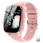 4G Kids Smartwatch Phone - Smart Mobile Phone Watch for Boys Girls Age 4-12 with Call, SOS, Parental Control, Games, Camera, Alarm, Video, Music Kids Smartwatch Gift