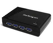 StarTech.com 4 Port Black SuperSpeed USB 3.0 Hub (ST4300USB3GB)