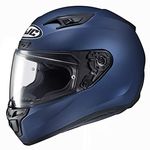 HJC Helmets Unisex-Adult Full Face Power Sports Helmets (Semi-Flat Metallic Blue, XX-Large)