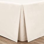 Catherine Lansfield Easy Iron Percale Combed King Base Valance Sheet Cream