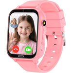 Smart Watch for Kids Smart Watch with GPS Tracker, 4G, Video Call & SOS Kids Smartwatch for Boys & Girls Ages 5-18, IP68 Waterproof Watch Phone with Games