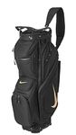 Nike Performance Golf Cart Bag 14-Way, Full-Length Divider (Black/Gold) - Unisex