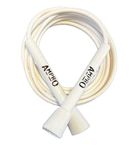 AMPRO Adjustable Speed Skipping Rope - White Original Ampro Jump Rope/Skip/Skill/Training/Exercise/Best Value Money Can Buy