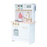 Teamson Kids - Little Chef Boston Modern Play Kitchen - White/ Wood