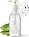 AROMATICA Organic Aloe Vera Gel 10.14oz/300ml, After Sun Care And Sunburn Relief with Pure Aloe Vera Gel Face&Hair, Sun Burn Moisturizer EWG Verified