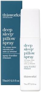This Works Deep Sleep Pillow Spray with Lavender, Vetivert & Chamomile – Natural Aromatherapy Sleep Mist for Bedtime Relaxation, 75ml / 2.5 fl oz