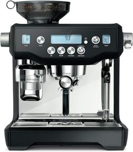 Sage - The Oracle, Bean to Cup Coffee Machine with Manual and Automatic Milk Frother, Volumetric or Timed Shot Control, 45 Grind Settings, Espresso, Cappuccino, 2.5L Water Tank, 2400 W, Black Truffle