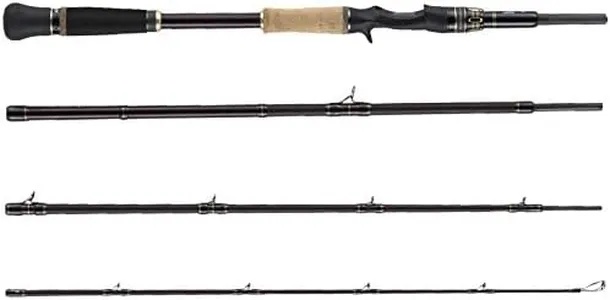 AbuGarcia World Monster WMSC-734H Pack Rod, Overseas Exploration, Monster Fish, Rattle, Catfish, Big Bait, Sea Bass