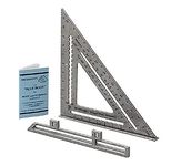 Swanson Tool S0107 12-Inch Speed Square Layout Tool with Blue Book