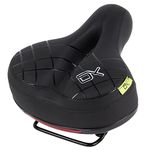 BWBIKE Bike Saddle, Soft Bike Seat Cushion, Comfortable Bike Saddle Fit for City Bikes, Exercise Bike and Indoor Spin Bikes