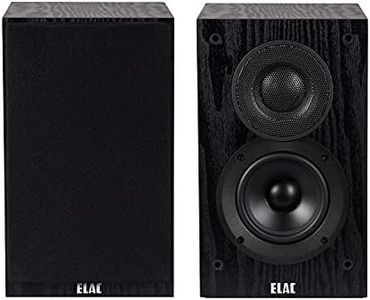 ELAC 4" Passive Wired Bookshelf Speakers
