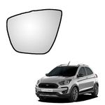 MACZO - orvm Left (Passenger) Side Rear View Mirror Glass for Ford Freestyle 2018-2020 Model