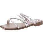 Steve Madden Women's Starie Slide Sandal, Rhinestone, 8.5, Rhinestone, 8.5