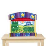 Melissa & Doug Tabletop Puppet Theater - Sturdy Wooden Construction