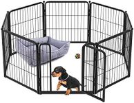 fxw Homeplus Dog Playpen Designed for Indoor Use, 60cm Height for Puppy and Small Dogs│Patent Pending