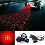 Speedwav Car Cool Pattern Anti-Collision End Rear Tail Fog Driving Laser Caution Light 1 Pcs Wavns_100