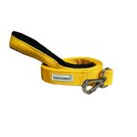 TEDHI POONCH Aam Panna Premium Long Length Durable Sturdy Training Leash-with Soft Padded Handle- for Dogs and Puppies | Yellow | Large