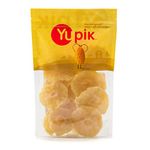 Yupik Pineapple Rings, Sulphite-Fee, 1 kg, Gluten-Free, Kosher, Sweetened Tropical Dried Fruits, Sliced Pineapple, Chewy, Source of Fiber, Fruity Snacks, Ideal for Baking & Topping