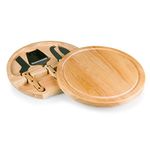 PICNIC TIME Circo Cheese Board and Knife Set, Charcuterie Board Set, Wood Cutting Board, (Parawood)