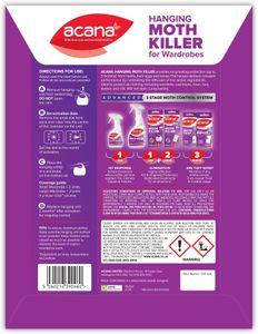 Acana Hanging Moth Killer 4-Pack – Lavender Scented Pest Control
