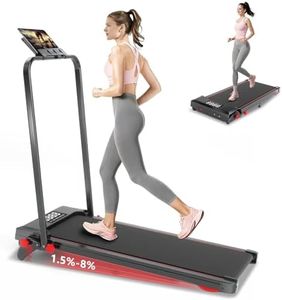 Ecogou Walking Pad with Handle Bar, 3 in 1 Under Desk Treadmill with Hiking Mode, 2.5HP Low Noise Walking Treadmill Pad with Remote Control,Portable Treadmills for Home Small/Office
