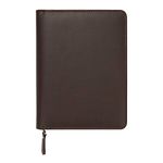 C.R. Gibson Zipper Leatherette Journal with Full Metal Zipper Closure & Tassel Pull, Refillable