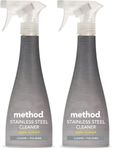 Method stainless steel cleaner, apple orchard, 354ml (Pack of 2)