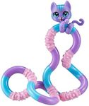 Tangle Jr. Pets Fidget Toys - Stress and Anxiety Relief Therapy Toy - Improve Fine Motor Skills - Twist Fidget Toy for Kids and Adults (Blue)