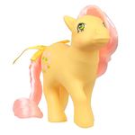 My Little Pony | Posey Classic Pony | Retro Horse Gifts, Collectable Vintage Toys for Kids, Unicorn Toys for Boys and Girls Ages 4+ | Basic Fun 35287, Red/Yellow