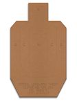 Official USPSA/IPSC Cardboard Shooting Targets, Competition Torso Target, Paper Silhouette Shooting Target, Shooting Range, Rifles, Handguns, & Shotguns (Cardboard, 20)