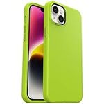 OtterBox iPhone 14 Plus Symmetry Series+ Case - LIME ALL YOURS (Green), ultra-sleek, snaps to MagSafe, raised edges protect camera & screen