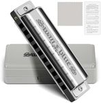 SWAN Blues Harmonica C Key for Kids