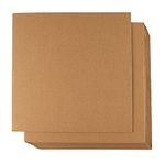 Vibhuti Crafts Corrugated Cardboard Sheets Pack of 10-8x8 inch Thick and Strong, Ideal for Craft, DIY Projects, School Projects