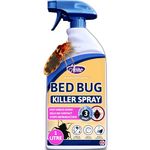 Aviro Bed Bug Killer (1 Litre) - Bed Bug Treatment Spray Approved for Use On Mattresses, Carpets and Hard Surfaces. Professional Strength for Immediate Control and Long Lasting Prevention