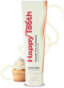 Hydroxyapatite Toothpaste, Whitening, Fluoride Free, Vanilla Frosting 4oz