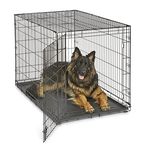 New World Pet Products Folding Metal Dog Crate; Single Door 48"