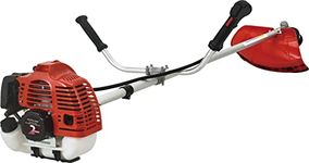 PRITHVI POWER Brush Cutter with a 2 Stroke Engine, 3 Blades (Side Pack 52cc)