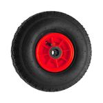 Product Pro 10" Red Pneumatic Wheel 3.00-4 (260x85mm) for 20mm Axle Shaft