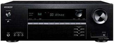 Onkyo TX-SR494 AV Receiver with 4K Ultra HD | Dolby Atmos | DTS: X | Hi-Res Audio (2019 Model)